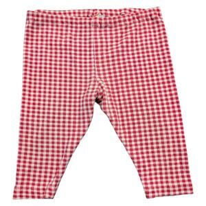 90s Youth Red Plaid Stretch Pants